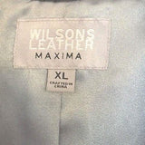 Wilson Black Leather Maxima XL Womans Jacket