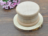 1pc Wooden Grinder Spice Herb Tobacco Hand Grinder Crusher 63mm 3 Parts