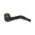 Creative Cute Black Mini Plastic Pipe Pocket Smoking Pipe For Tobacco Cigarette Smoker