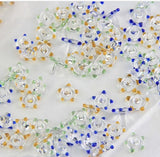 25-pcs New design smoking screen for traditional hand pipe and glass bowl daisy multicolor design