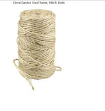 2 Rolls- Floral Garden Sisal Twine, 180-ft. Rolls