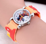 3-D Cool Cartoon Watch Casual Fashion Sports Quartz Watch For Children's Boys