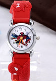 3-D Cool Cartoon Watch Casual Fashion Sports Quartz Watch For Children's Boys