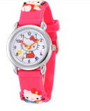 3-D Cool Cartoon Watch Casual Fashion Sports Quartz Watch For Children's Boys