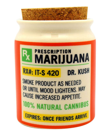 1-  3" Stash it Jar - Prescription