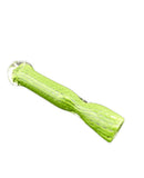 3.5"-4" Fumed reticello chillum with marble