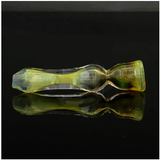 3.5" Silver fumed color-changing one-hitter