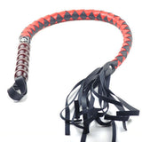 34" Black And Red Whip