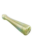 4.5 Silver fumed color changing inside out frit bat chillum