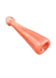 4.5 Silver fumed color changing inside out frit bat chillum