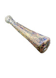 4.5 Silver fumed color changing inside out frit bat chillum