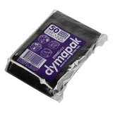 50pc Set - Stink Sack Dymapak 3.62x5.04 Smell Proof Storage Bags - Black