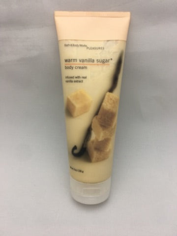 Bath & Body Works Pleasures Warm Vanilla Sugar Large Body Cream