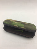Nike Eyeglass & Sunglasses case Green Camouflage and Orange Sneaker Design