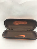 Nike Eyeglass & Sunglasses case Green Camouflage and Orange Sneaker Design