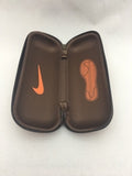 Nike Eyeglass & Sunglasses case Green Camouflage and Orange Sneaker Design