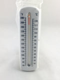 8" TSW Scale Type Hot Water Thermometer 40°F -280°F & 5°C -130°C (Angle)