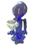 Alien Glass pipes glass smoking pipes glass water pipes with 17.5cm height