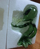 Alien Glass pipes glass smoking pipes glass water pipes with 17.5cm height