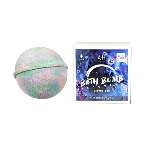 1- Alternative Health CBD Bath Bomb - 150mg