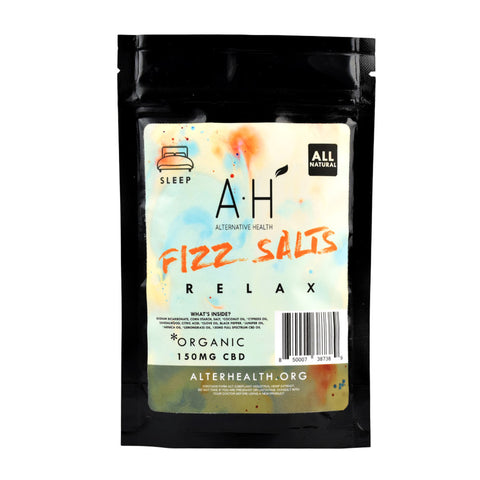 1- Alternative Health CBD Fizz Salts - 3oz | 150mg