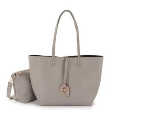 Bcbg Convertible Tote With Matching Convertible Bag 11", 18", 4", Faux leather,