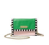 Betsey Johnson Mad Mod Wallet With Cross Body Chain