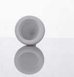 1-pc Big onion universal ceramic carb cap with dabber end on top one angled hole.Food grade ceramic material hight quality