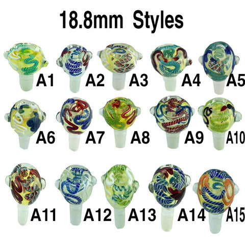 18.8mm & 14.5mm bowl mixed colors Smoking pipe bowl holder filter