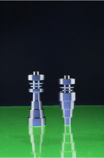 DabWorthy Super Universal Domeless 10mm or 14mm or 19mm Titanium Nail for Male or Female Joints
