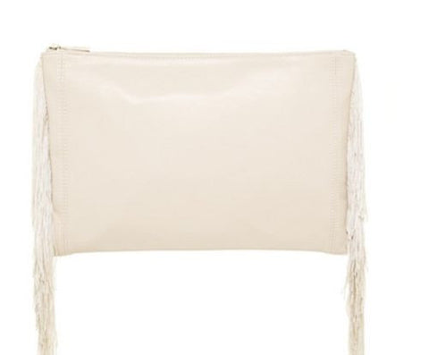 Deux Lux Maggie Fringe Faux Leather Clutch/Cross Body Bag – Dollars To Save