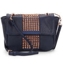 Deux Lux Nomad Messenger Mini Cross Body Shoulder Bag Studded Faux Leather