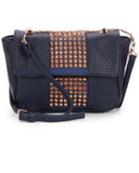Deux Lux Nomad Messenger Mini Cross Body Shoulder Bag Studded Faux Leather