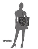 Deux Lux Vida Cutout Tote Black 10", 12", 15", 5", Faux leather and Large