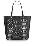 Deux Lux Vida Cutout Tote Black 10", 12", 15", 5", Faux leather and Large