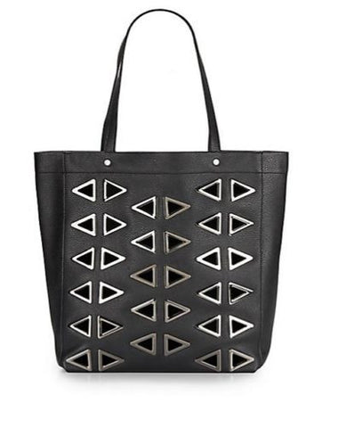 Deux Lux Vida Cutout Tote Black 10", 12", 15", 5", Faux leather and Large