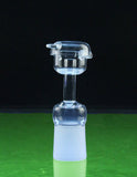 Domeless Quartz Nail with Swing Lid Carb Cap
