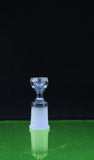 Domeless Slitted Quartz Nail with Female Ground Joint