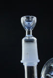 Domeless Slitted Quartz Nail with Female Ground Joint