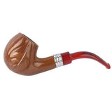 Durable Tobacco Cigarettes Cigar Pipes Carved Designs Leaf Smoking Pipe