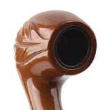 Durable Tobacco Cigarettes Cigar Pipes Carved Designs Leaf Smoking Pipe