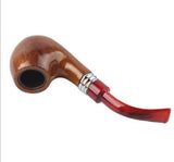 Durable Tobacco Cigarettes Cigar Pipes Carved Designs Leaf Smoking Pipe