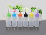 5 PCS Empty e liquid bottle the needle smoke oil bottle for electronic cigarette e-cig plastic needle dropper bottle