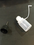 5 PCS Empty e liquid bottle the needle smoke oil bottle for electronic cigarette e-cig plastic needle dropper bottle