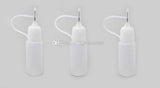5 PCS Empty e liquid bottle the needle smoke oil bottle for electronic cigarette e-cig plastic needle dropper bottle