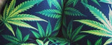 Female Digital Printing The Leaf Leggings Fashion Fluorescent Green Star Legging