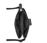 Giani Bernini Leather Softy Accordion Cross Body 1/2", 21", 5", 7", Red, Small