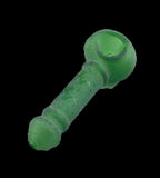 Glass Ornament On Smoking Display Spoon Pipe 3.7"