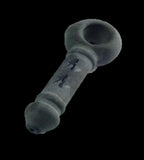 Glass Ornament On Smoking Display Spoon Pipe 3.7"