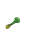 Hand Blown Glass Smoking Color Pipe Length: 3.94"